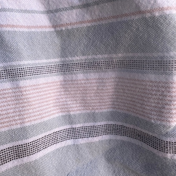 Vans Gray and Pink Striped Button Down Shirt - Picture 9 of 10